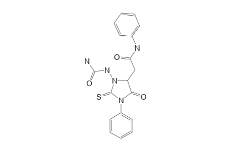 2-[3-[(AMINOCARBONYL)-AMINO]-5-OXO-1-PHENYL-2-THIOXO-IMIDAZOLIDIN-4-YL]-N-PHENYLACETAMIDE