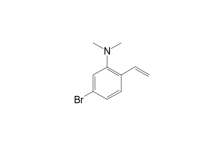 5-Bromo-N,N-dimethyl-2-vinylaniline