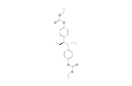 Meso-hexestrol, o,o'-bis(ethoxycarbonyl)-