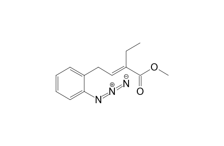 Methyl (2E)-4-(2-azidophenyl)-2-ethyl-2-butenoate