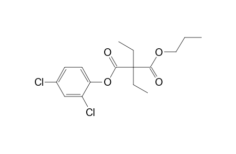 Diethylmalonic acid, 2,4-dichlorophenyl propyl ester