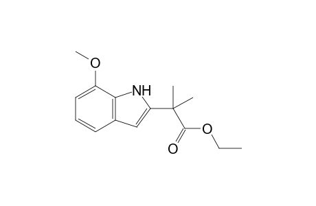 ethyl 2-(7-methoxy-1H-indol-2-yl)-2-methylpropanoate
