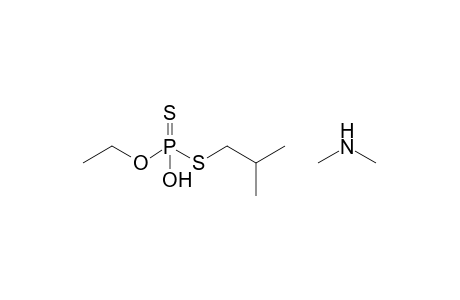 Phosphorodithioic acid, O-ethyl S-(2-methylpropyl) ester, compd. with N-methylmethanamine (1:1)