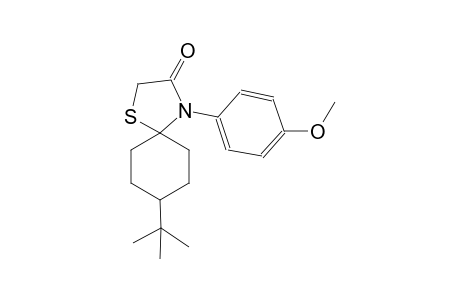 8-tert-butyl-4-(4-methoxyphenyl)-1-thia-4-azaspiro[4.5]decan-3-one