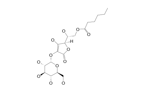 2-O-ALPHA-D-GLUCOPYRANOSYL-6-O-HEXANOYL-L-ASCORBIC-ACID