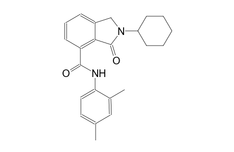 1H-isoindole-4-carboxamide, 2-cyclohexyl-N-(2,4-dimethylphenyl)-2,3-dihydro-3-oxo-