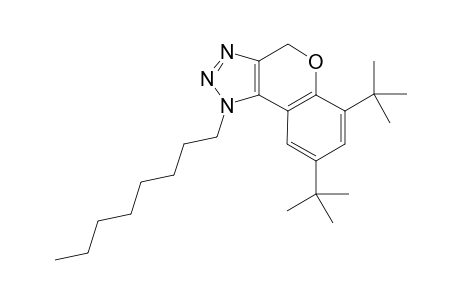 6,8-Di-tert-butyl-1-n-octyl-1,4-dihydrochromeno[4,3-d]-1,2,3-triazole