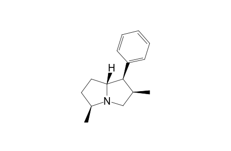 (1R,2R,5S,8R)-2,5-dimethyl-1-phenyl-2,3,5,6,7,8-hexahydro-1H-pyrrolizine