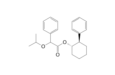 (1S,2R)-trans-2-Phenylcyclohexyl 2-Isopropoxyphenylacetate