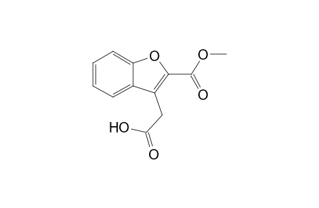 2-(2-carbomethoxybenzofuran-3-yl)acetic acid
