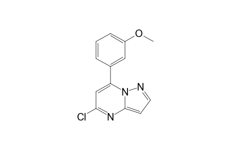 5-Chloro-7-(3-methoxyphenyl)pyrazolo[1,5-a]pyrimidine