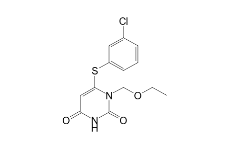 1-Ethoxymethyl-6-(3-chlorophenylthio)uracil