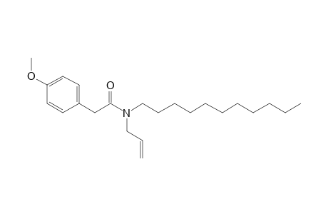 Acetamide, N-allyl-N-undecyl-2-(4-methoxyphenyl)-