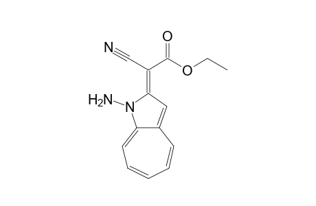 (2E)-2-(1-amino-2-cyclohepta[b]pyrrolylidene)-2-cyanoacetic acid ethyl ester