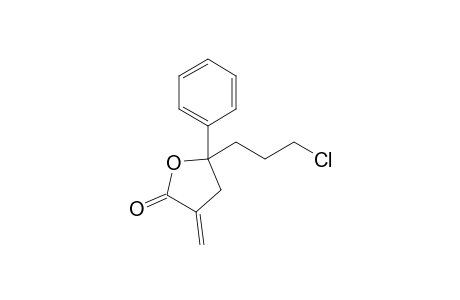 5-(3-Chloranylpropyl)-3-methylidene-5-phenyl-oxolan-2-one