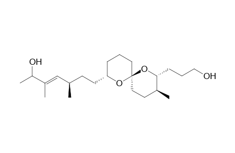 (5R)-7-[(2S,6S,8R,9S)-8-(3-Hydroxypropyl)-9-methyl-1,7-dioxaspiro[5.5]undec-2-yl]-3,5-dimethylhept-3-en-2-ol