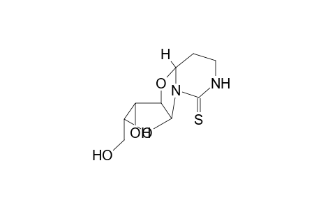 (4aR)-3-hydroxy-2-(hydroxymethyl)octahydro-8H-furo[2',3':4,5][1,3]oxazolo[3,2-c]pyrimidine-8-thione