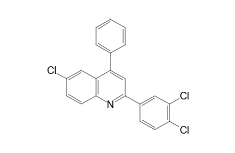 6-chloro-2-(3,4-dichlorophenyl)-4-phenylquinoline