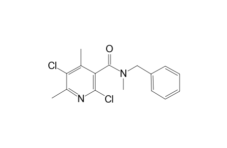 N-Benzyl-2,5-dichloro-4,6,N-trimethyl-nicotinamide