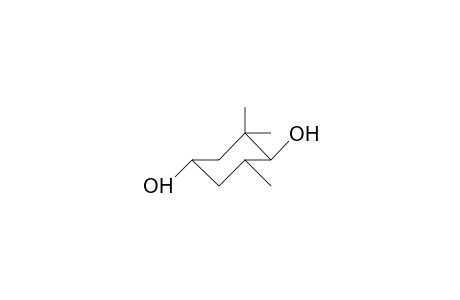 2,2,6E-Trimethyl-1E,4E-cyclohexanediol
