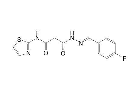 N'-(Thiazol-2'-yl)-N(3)-[(4"-fluorobenzylidene)imino]-malonamide