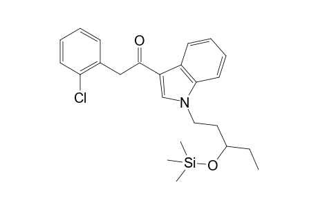 2-(2-Chlorophenyl)-1-(1-(3-((trimethylsilyl)oxy)pentyl)-1H-indol-3-yl)ethan-1-one