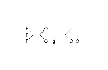 2-Methyl-1-(trifluoroacetoxy-mercurio)-propane 2-hydroperoxide