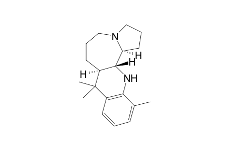 (7aR,13aR,13bS)-1,2,3,5,6,7,7a,8,13,13a,13b-Undecahydro-8,8,12-trimethylpyrrolo[1',2':1,2]azepino[3,4-b]quinoline
