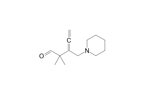 2,2-Dimethyl-3-(1-piperidinylmethyl)penta-3,4-dienal