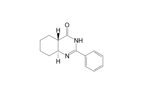 trans-(4aS,8aS)-2-phenyl-4a,5,6,7,8,8a-hexahydro-3H-quinazolin-4-one