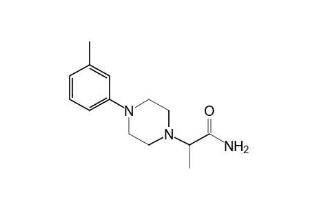 alpha-METHYL-4-m-TOLYL-1-PIPERAZINEACETAMIDE
