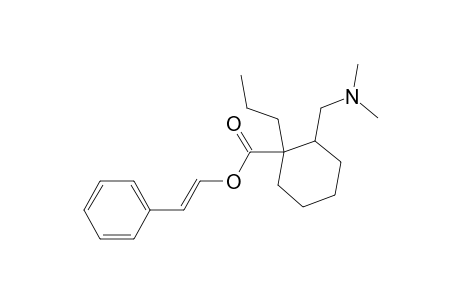 (2'-phenylethenyl) 2-[(dimethylamino)methyl]-1-n-propylcyclohexane-1-carboxylate