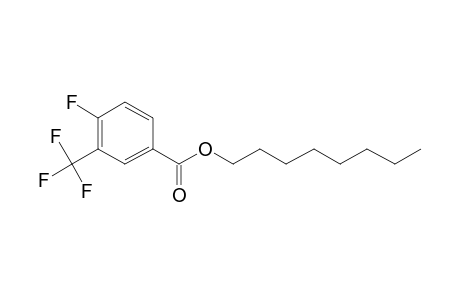 4-Fluoro-3-trifluoromethylbenzoic acid, octyl ester