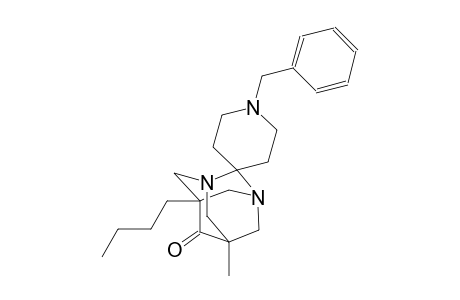 (1R,3S,5r,7s)-1'-benzyl-5-butyl-7-methyl-1,3-diazaspiro[adamantane-2,4'-piperidin]-6-one