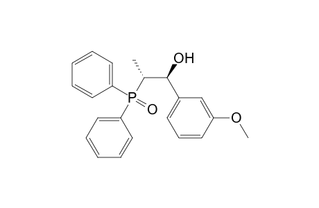 Benzenemethanol, .alpha.-[1-(diphenylphosphinyl)ethyl]-3-methoxy-, (R*,S*)-(.+-.)-