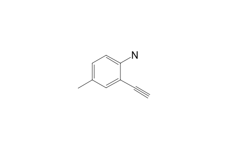 (2-ethynyl-4-methyl-phenyl)amine