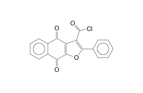 4,9-Dioxo-2-phenyl-4,9-dihydronaphtho[2,3-b]furan-3-carbonyl chloride