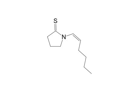 N-[(Z)-hex-1-enyl]pyrrolidine-2-thione