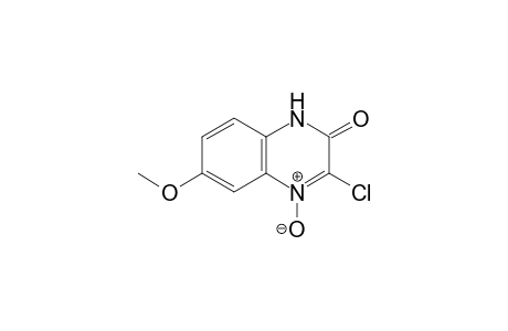 3-Chloro-6-methoxyquinoxalin-2(1H)-one 4-oxide