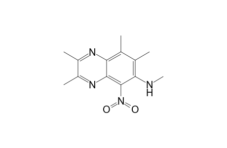 2,3,5,6-Tetramethyl-7-methylamino-8-nitroquinoxaline