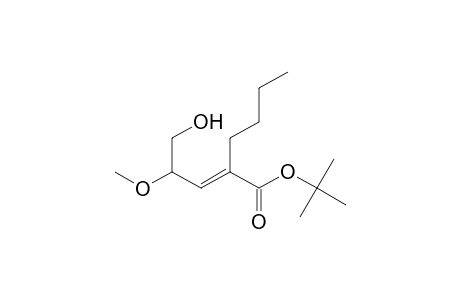 tert-Butyl-2-butyl-5-hydroxy-4-methoxy-2-pentenoate
