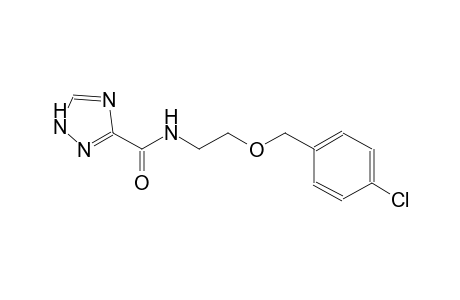 N-{2-[(4-chlorobenzyl)oxy]ethyl}-1H-1,2,4-triazole-3-carboxamide