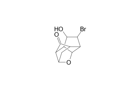 3-Bromo-11-oxatetracyclo[4,2,1,1(2,5).1(7,10)]undecan-4-ol-9-one