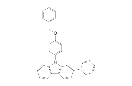 9-(4-(Benzyloxy)phenyl)-2-phenyl-9H-carbazole