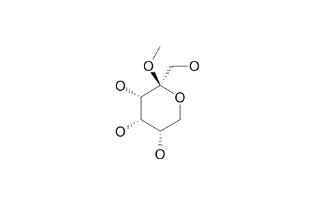 METHYL-BETA-D-PSICOSE,(PYRANOSID)