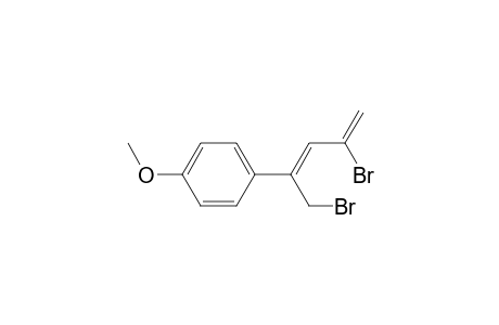 (Z)-1-(1,4-Dibromopenta-2,4-dien-2-yl)-4-methoxybenzene