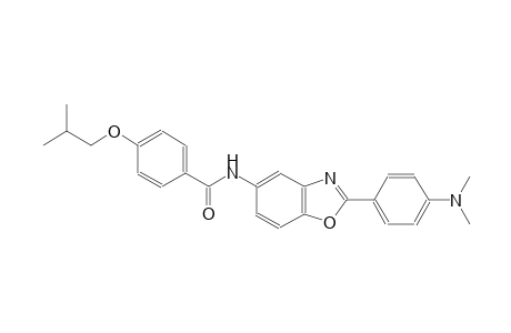 benzamide, N-[2-[4-(dimethylamino)phenyl]-5-benzoxazolyl]-4-(2-methylpropoxy)-
