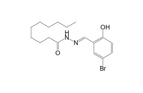 N'-[(E)-(5-bromo-2-hydroxyphenyl)methylidene]decanohydrazide
