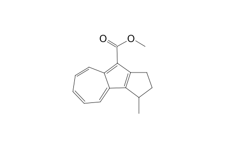 Methyl 3-methyl-3H-1,2-dihydrocyclopent[a]azulen-9-carboxylate