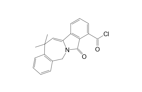 13,13-Dimethyl-7-oxo-7,13-dihydro-5H-isoindolo[2,1-b][2]benzazepine-8-carbonyl chloride